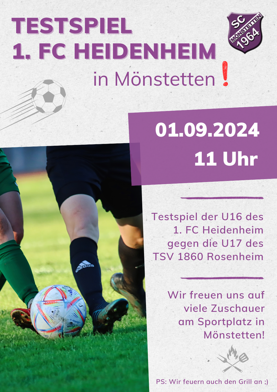 Testspiel 1. FC Heidenheim gegen TSV 1860 Rosenheim